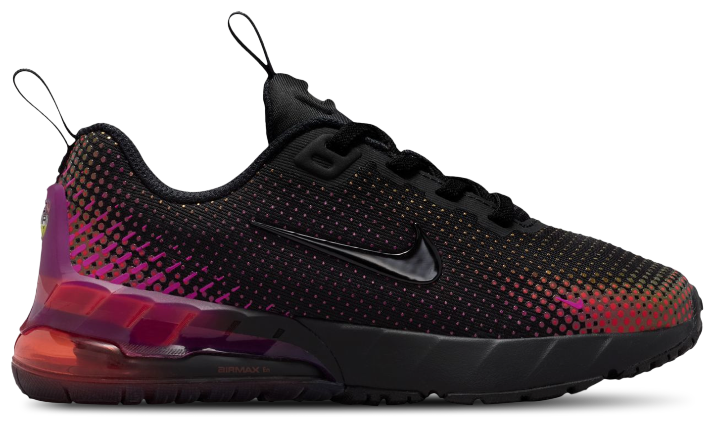 Nike Air Max Phoenix 童款 - Black/Vivid Purple/Challenge Red - Image 1
