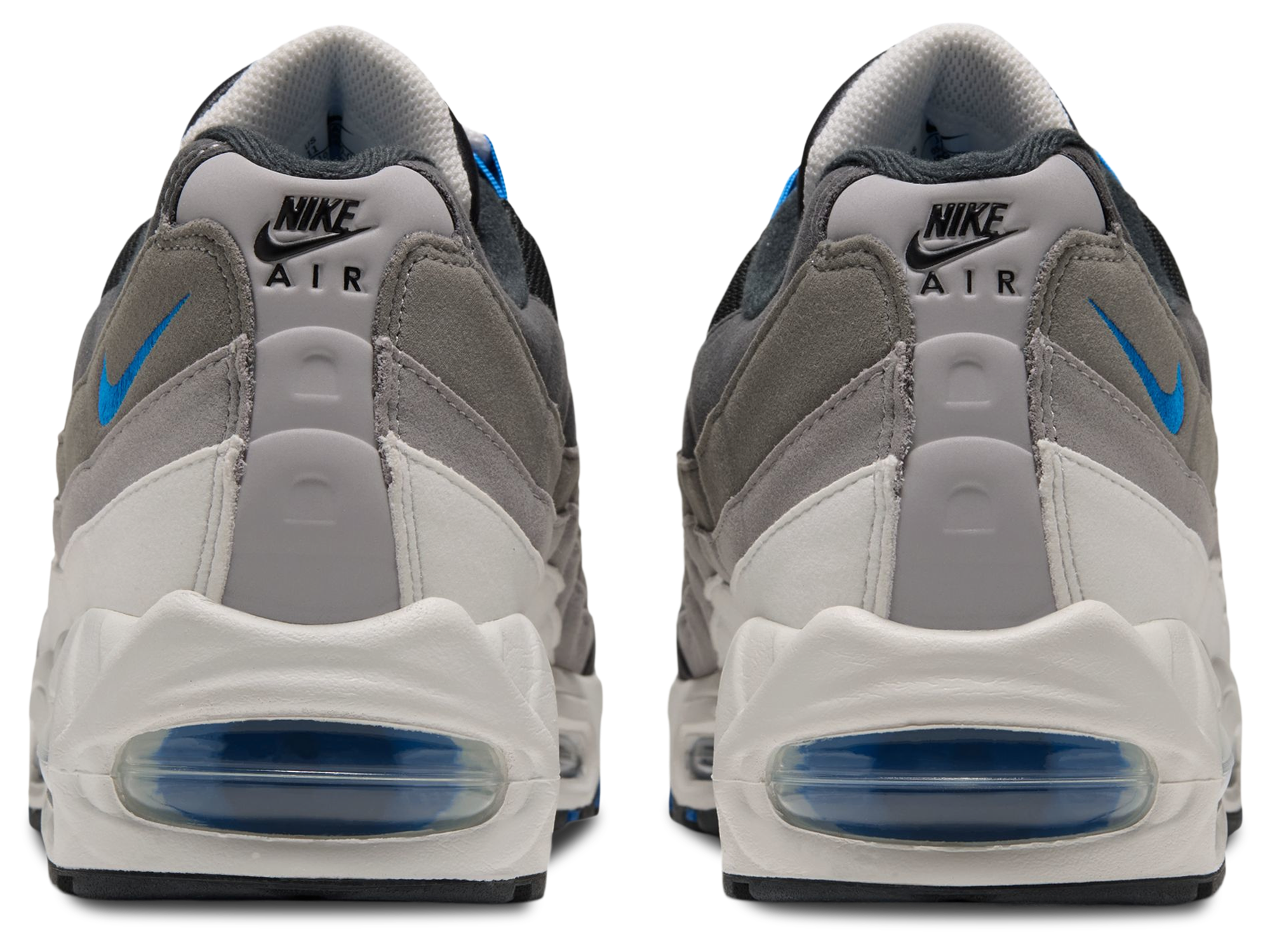 Nike Air Max 95 OG Big Bubble Premium - Grey/Blue/Black - Image 3