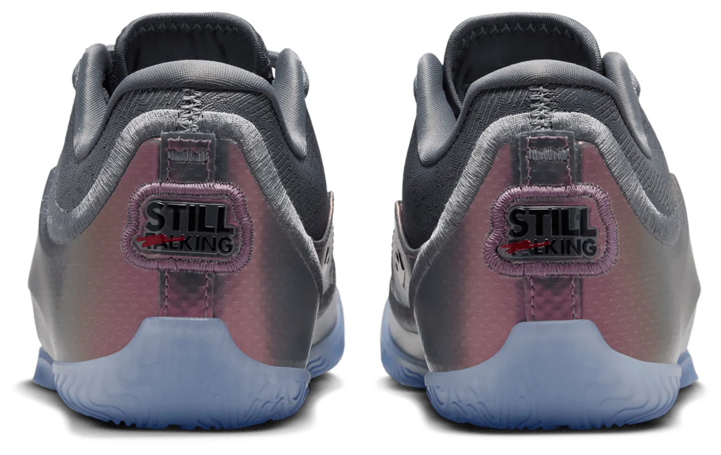 Nike LeBron XXIII 童款 - Cool Grey/Black/Cool Grey - Image 3