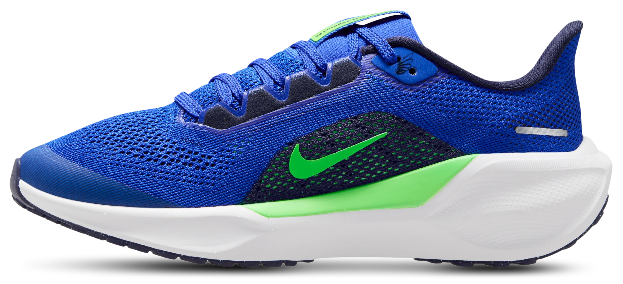 Nike Air Zoom Pegasus 41 童款 - Racer Blue/Green Strike - Image 2