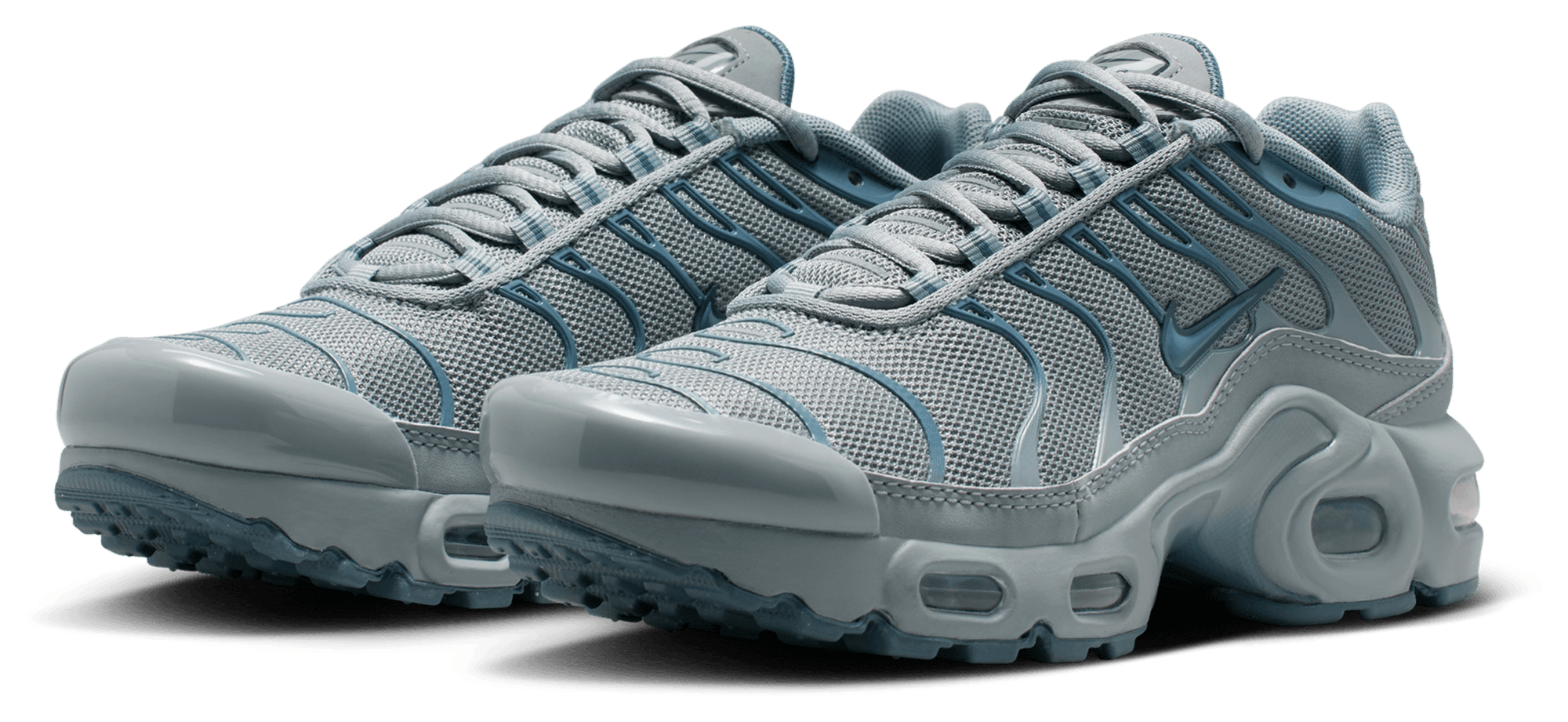 Nike Air Max Plus 童款 - Stealth/Armory Blue/Off Noir - Image 6