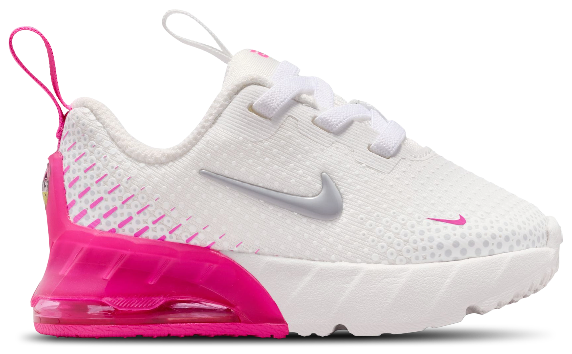 Nike Air Max Phoenix 童款 - White/Laser Fuchsia - Image 1