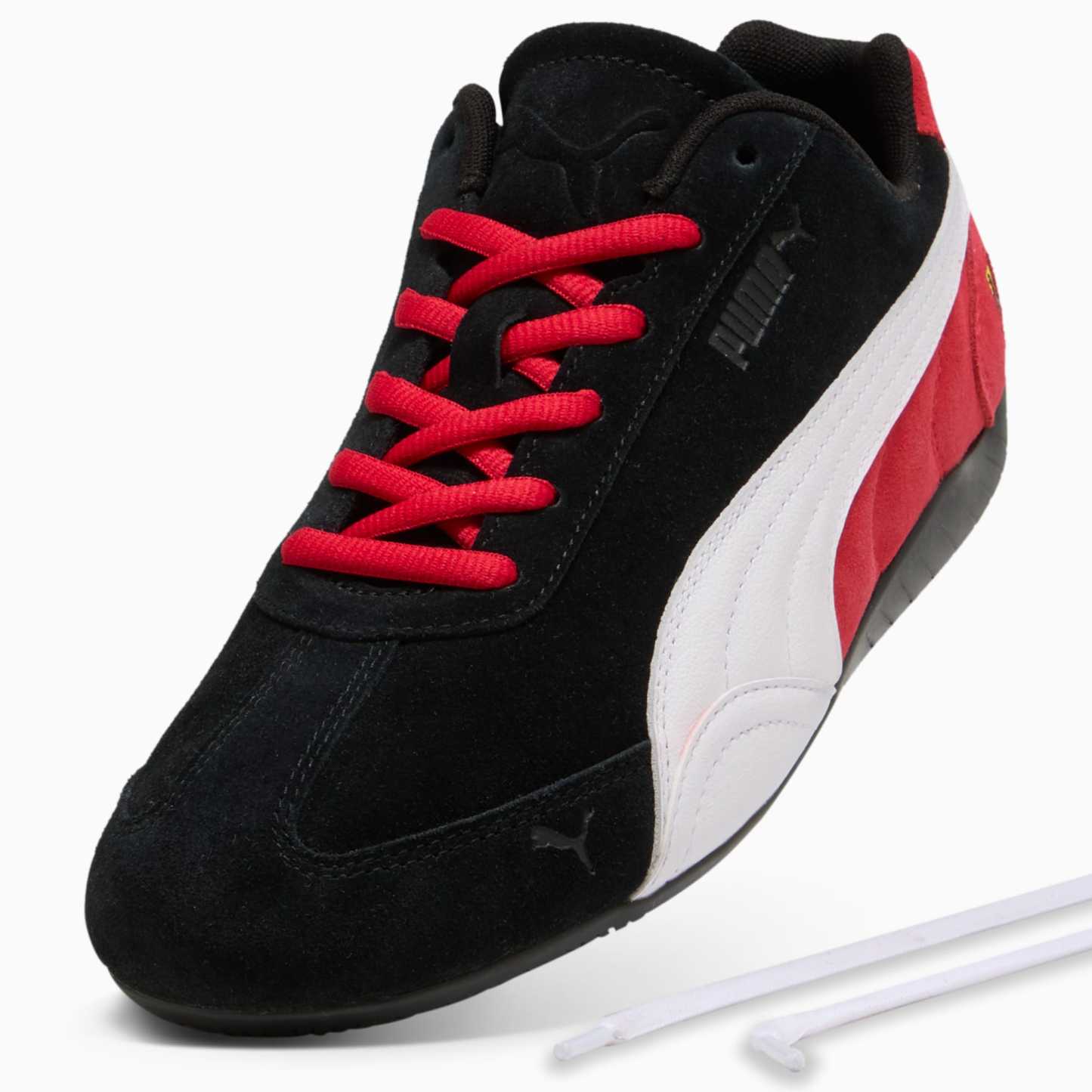 Scuderia Ferrari Speedcat Sneakers - PUMA Black-PUMA White-Rosso Corsa - 8