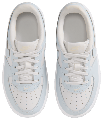 Nike Air Force 1 Low Lace 童款 - Alabaster/Platinum Tint/Aura - Image 4