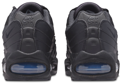 Nike Air Max 95 BB Leather 童款 - Black/Black/Anthracite - Image 3