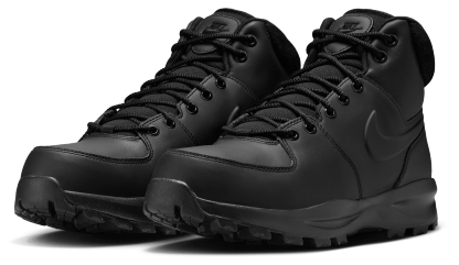 Nike Manoa Leather - Black/Black - Image 6