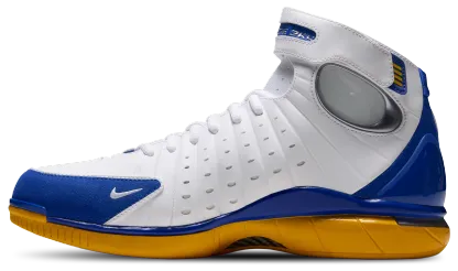 Nike Air Zoom Huarache 2K4 - White/Hyper Cobalt/Varsity Maize - Image 2