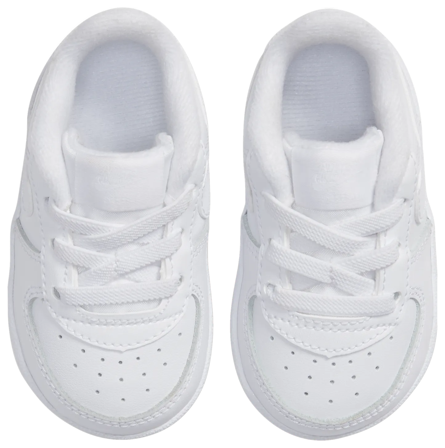 Nike Air Force One Crib 童款 - White/White - Image 3