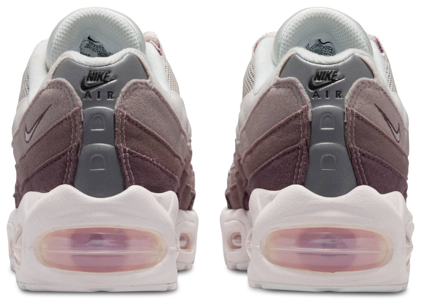 Nike Air Max 95 童款 - White/Pink/Brown - Image 3
