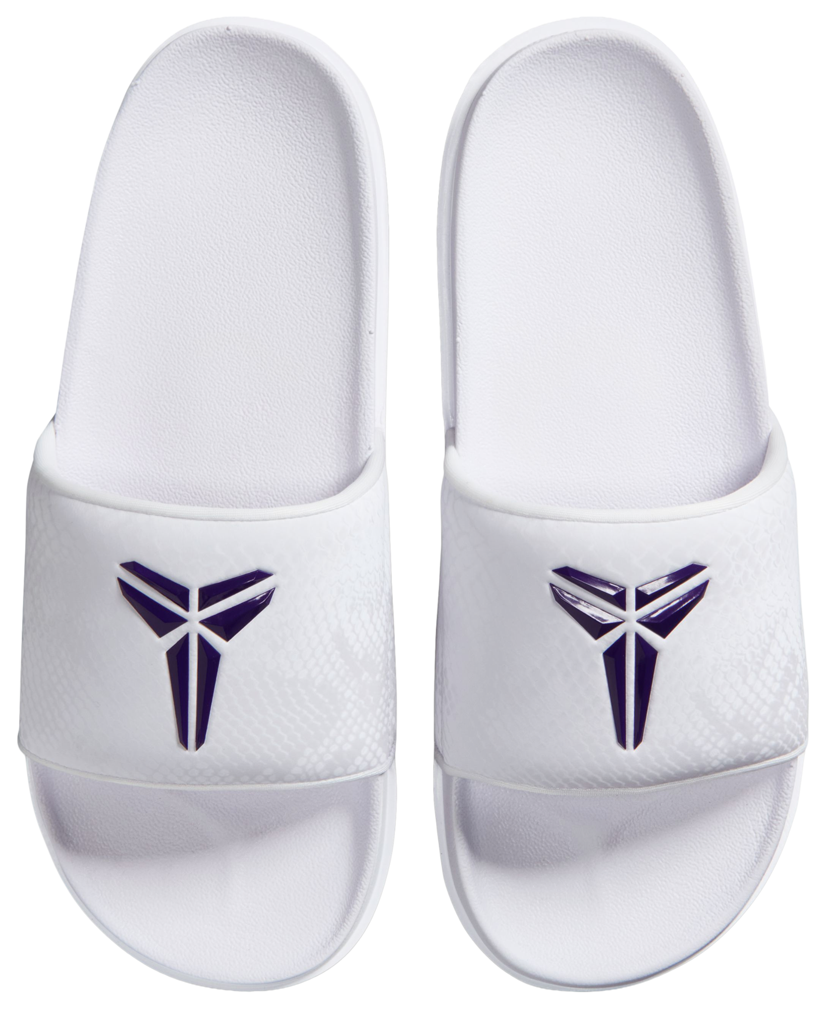 Nike Kobe Off Court Slides - White/Court Purple - Image 3
