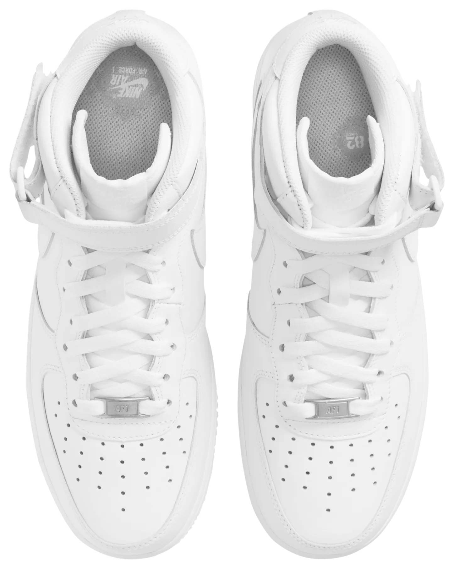 Nike Air Force 1 Mid '07 LE - White/White - Image 4