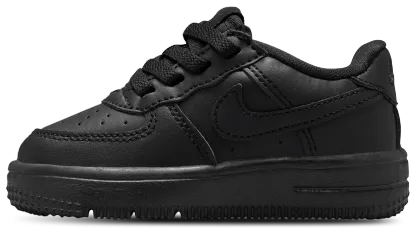 Nike Air Force 1 童款 - Black/Black - Image 2
