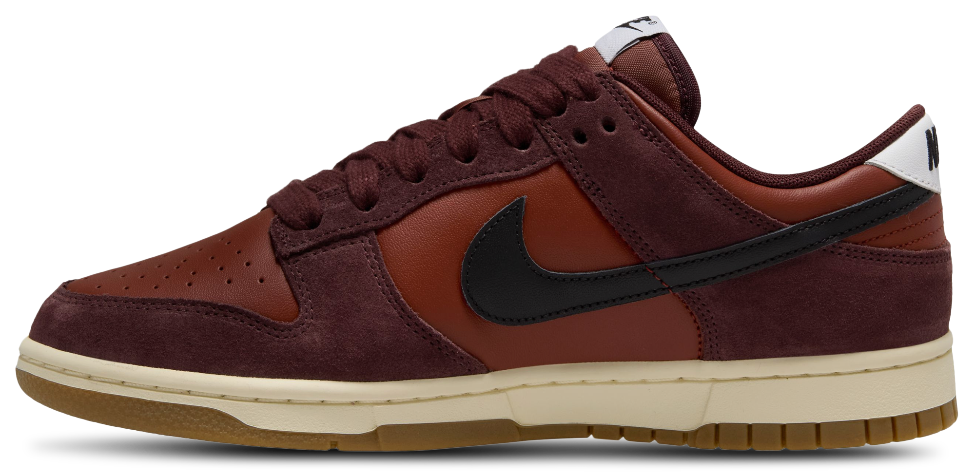 Nike Dunk Low Retro SE Essentials Plus 2 - Black/Burgundy/Mars Stone - Image 2