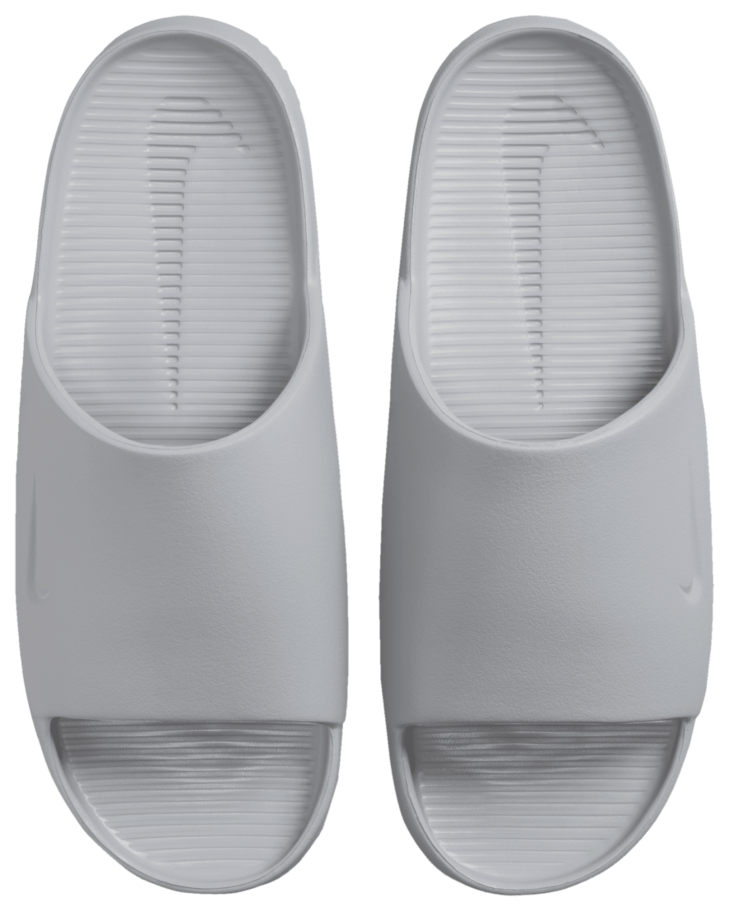 Nike Calm Slides - Wolf Grey/Wolf Grey - Image 3
