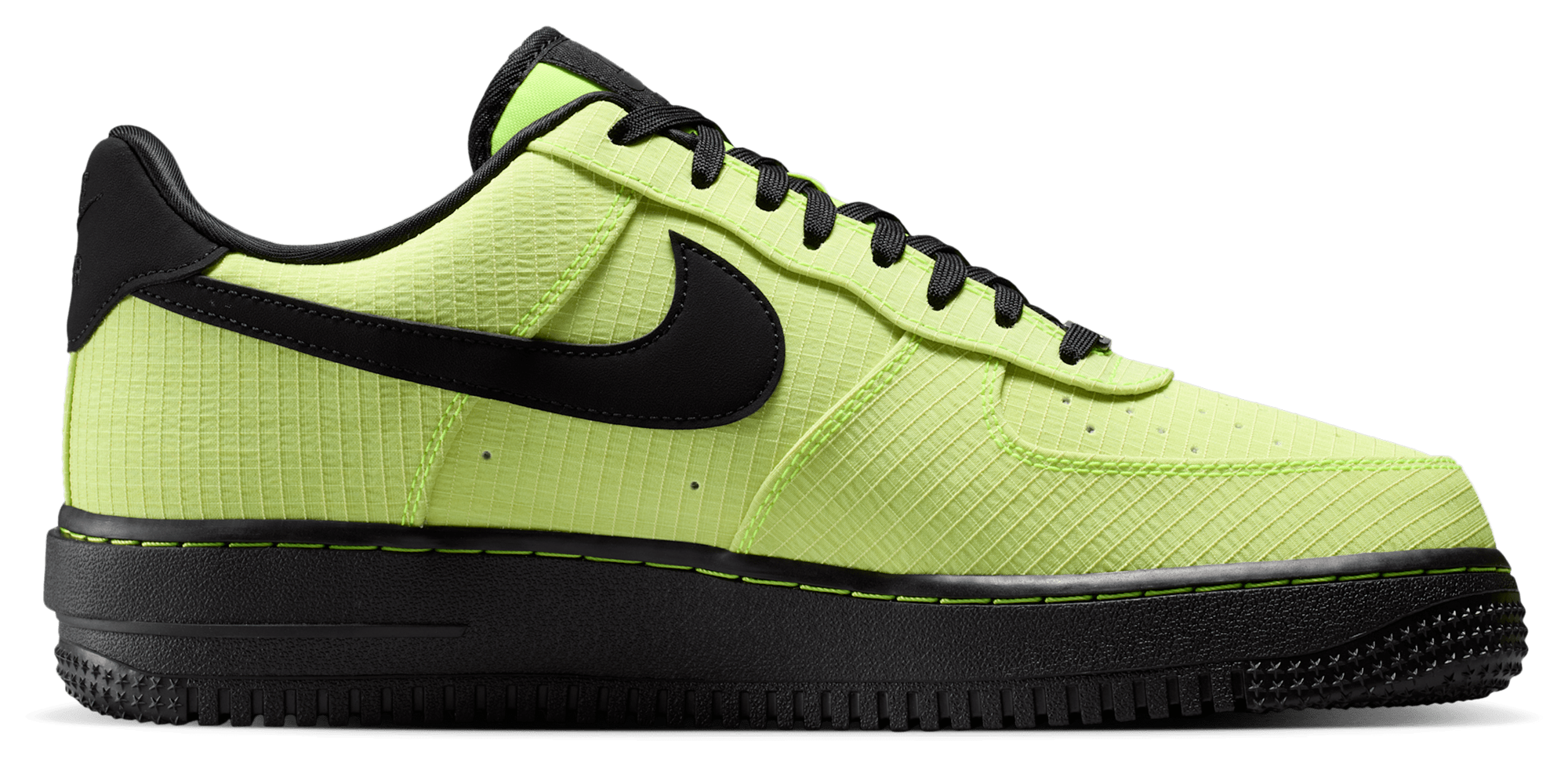 Nike Air Force 1 '07 LX Vibram - Volt/Black/Black - Image 1