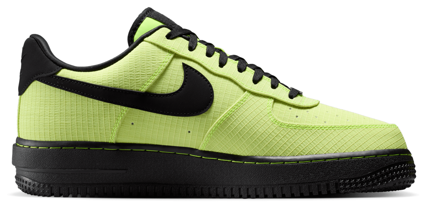 Nike Air Force 1 '07 LX Vibram - Volt/Black/Black - Image 1
