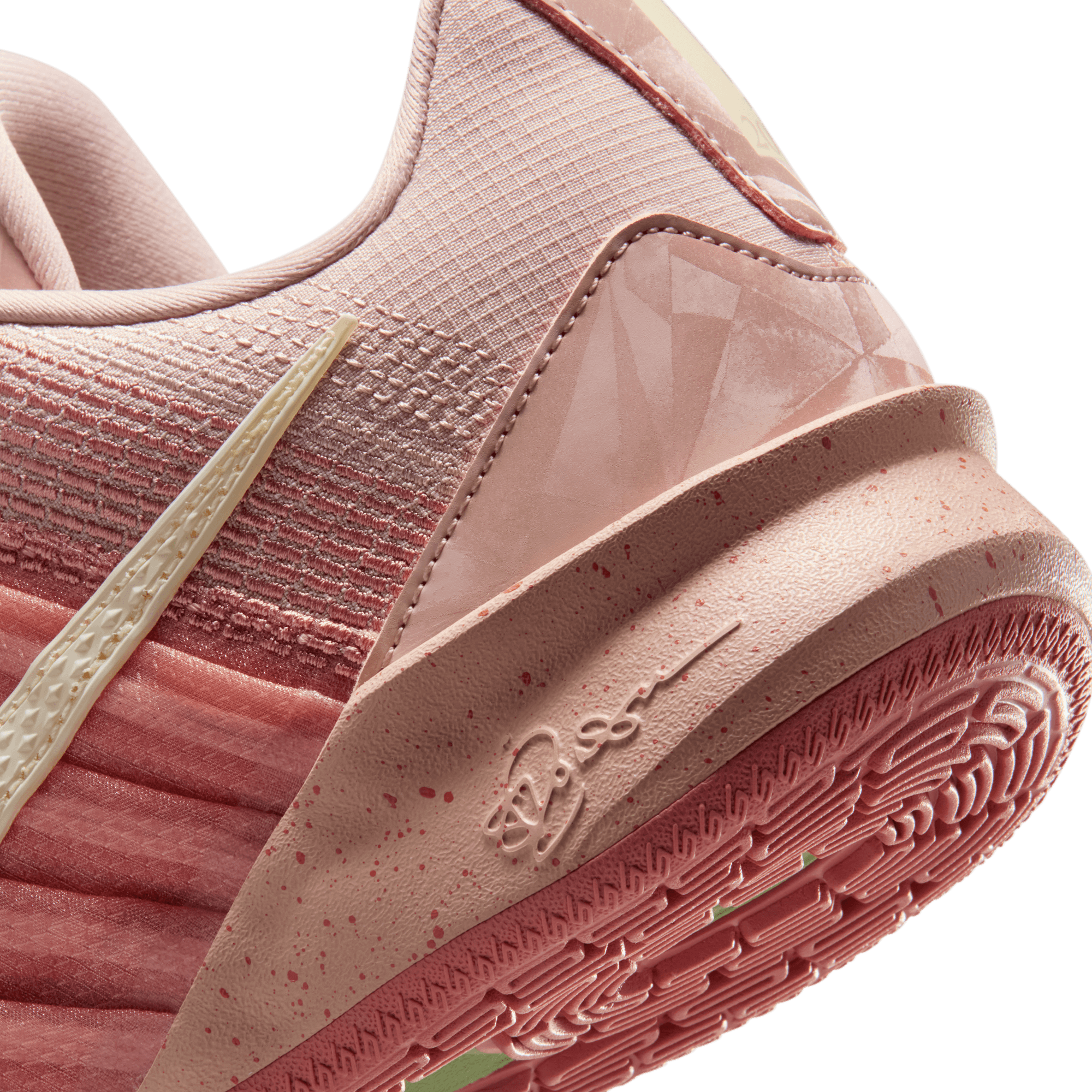Nike Sabrina 3 - Red Stardust/Pink Oxford/Coconut Milk - Image 8