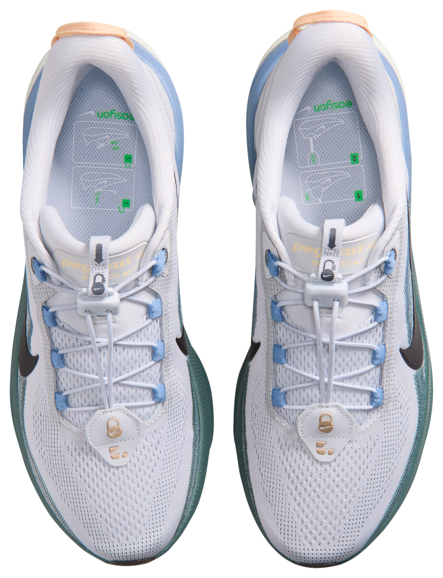 Nike Pegasus 42 Easyon - Pure Platinum/Dark Obsidian/Mineral Slate - Image 4