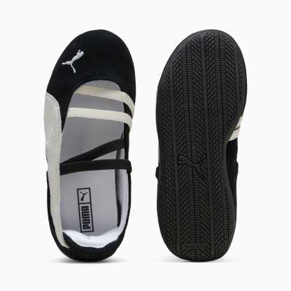 Speedcat Ballet Flats Kids - PUMA Black-PUMA White-Warm White - 4