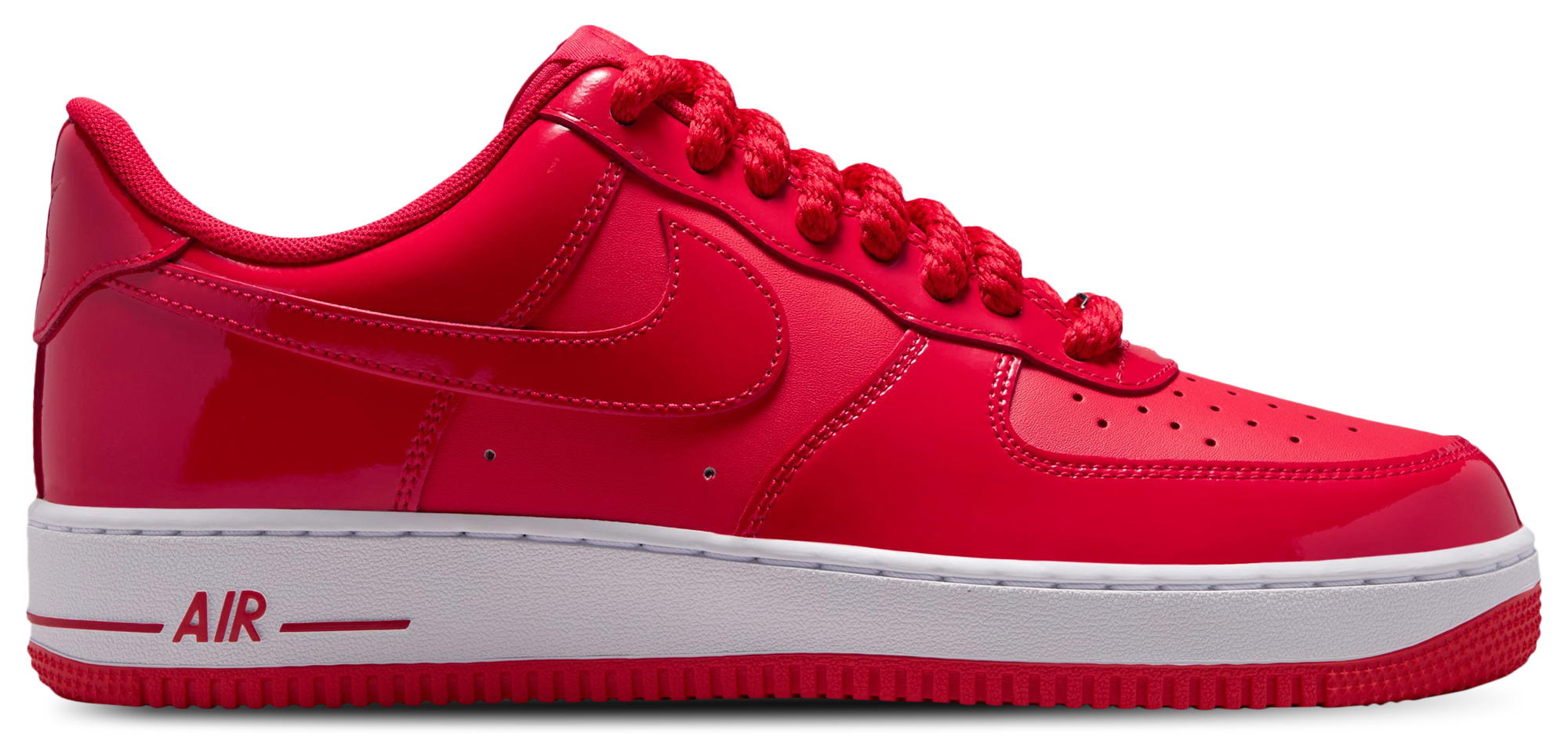 Nike Air Force 1 Low LE - Red/Red/White - Image 1