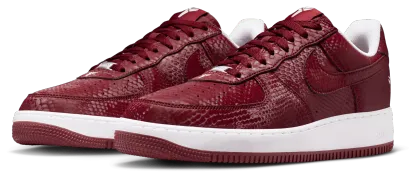 Nike Kobe Air Force 1 Low - Team Red/White - Image 6