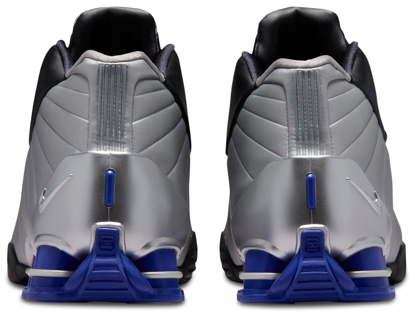 Nike Shox BB4 - Black/Blue/Silver - Image 3