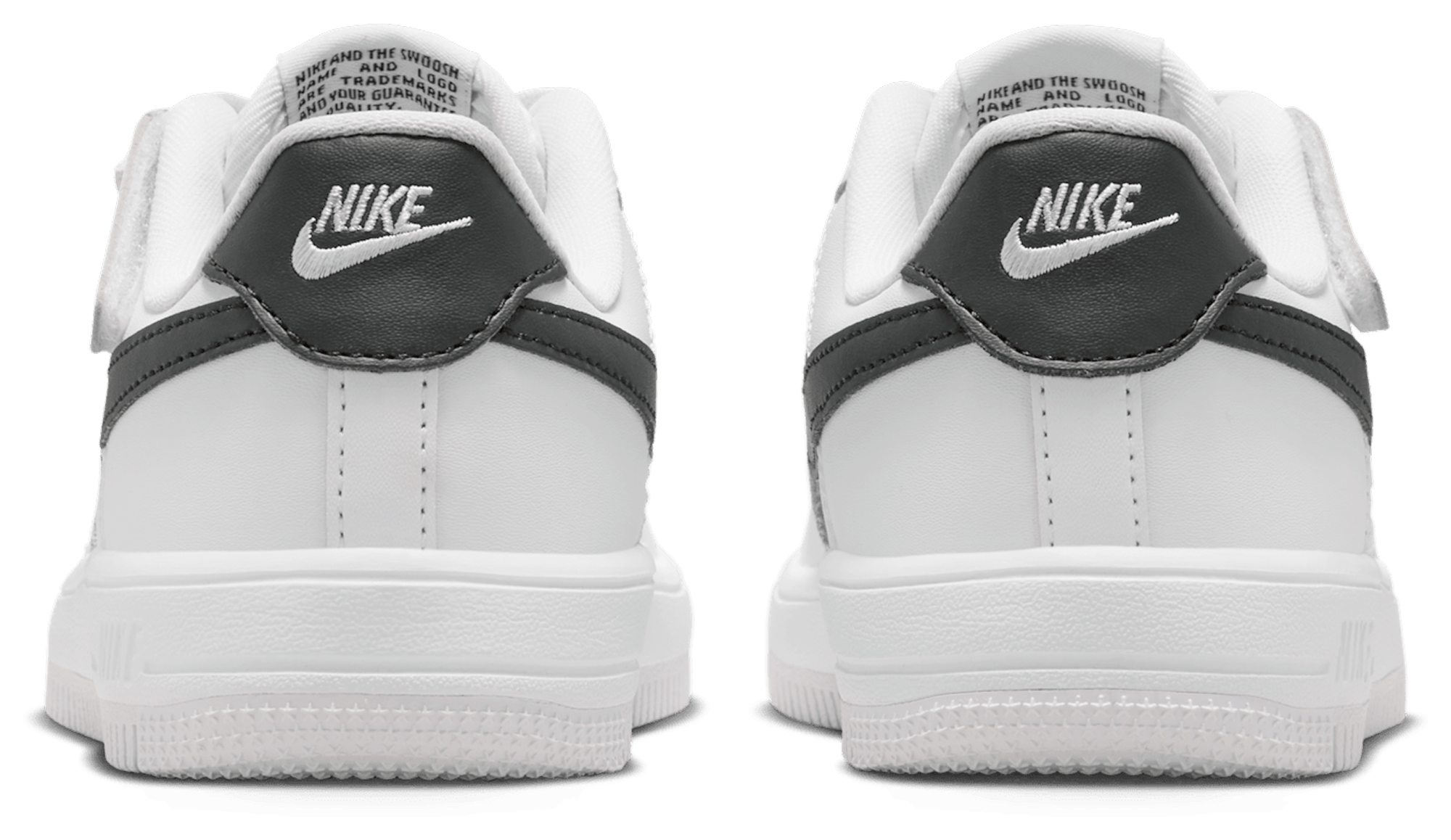 Nike Air Force 1 童款 - Black/White - Image 3
