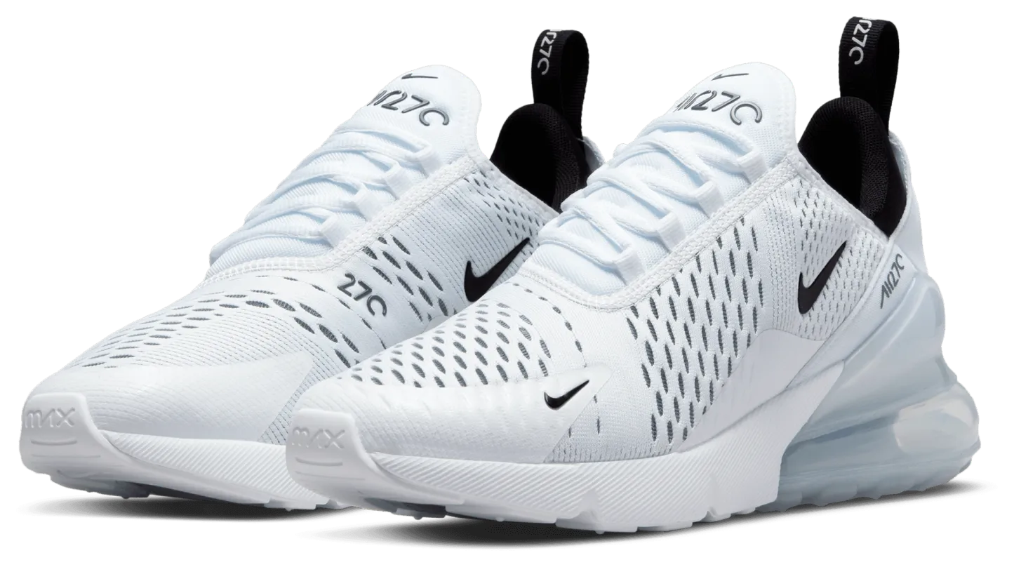 Nike Air Max 270 - White/Black/White - Image 6