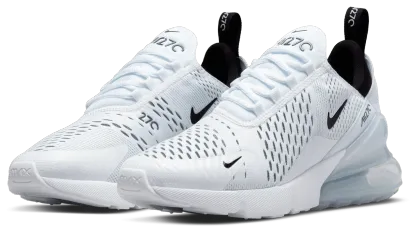 Nike Air Max 270 - White/Black/White - Image 6