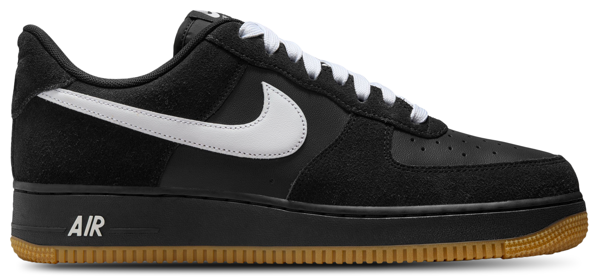 Nike AF1 '07 LV8 1 - Black/Gum/White - Image 1