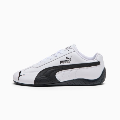 Speedcat Full Leather Men's Sneakers - PUMA White-PUMA Black - 1