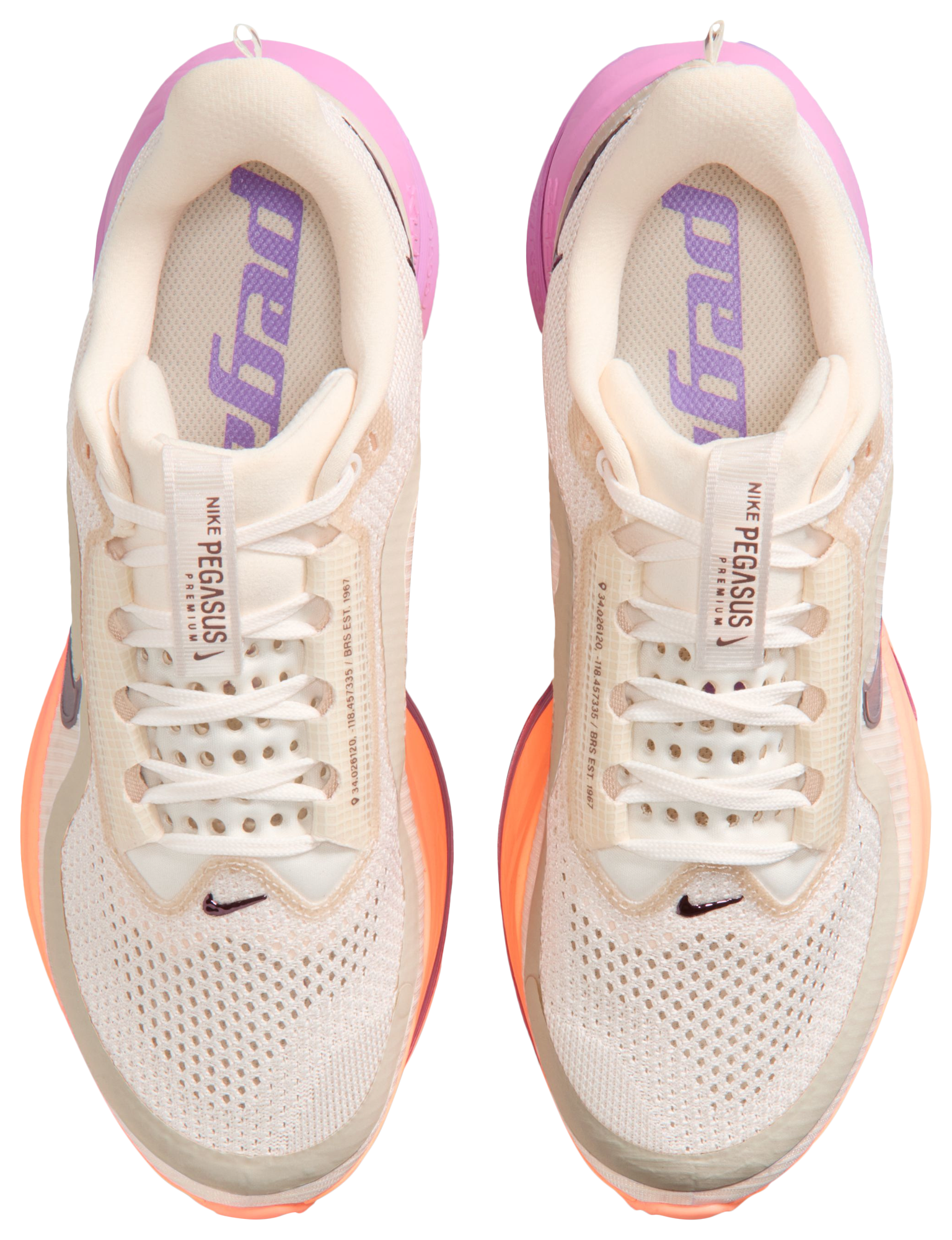Nike Pegasus Premium - Chalk/Orange Pulse/Tattoo - Image 4