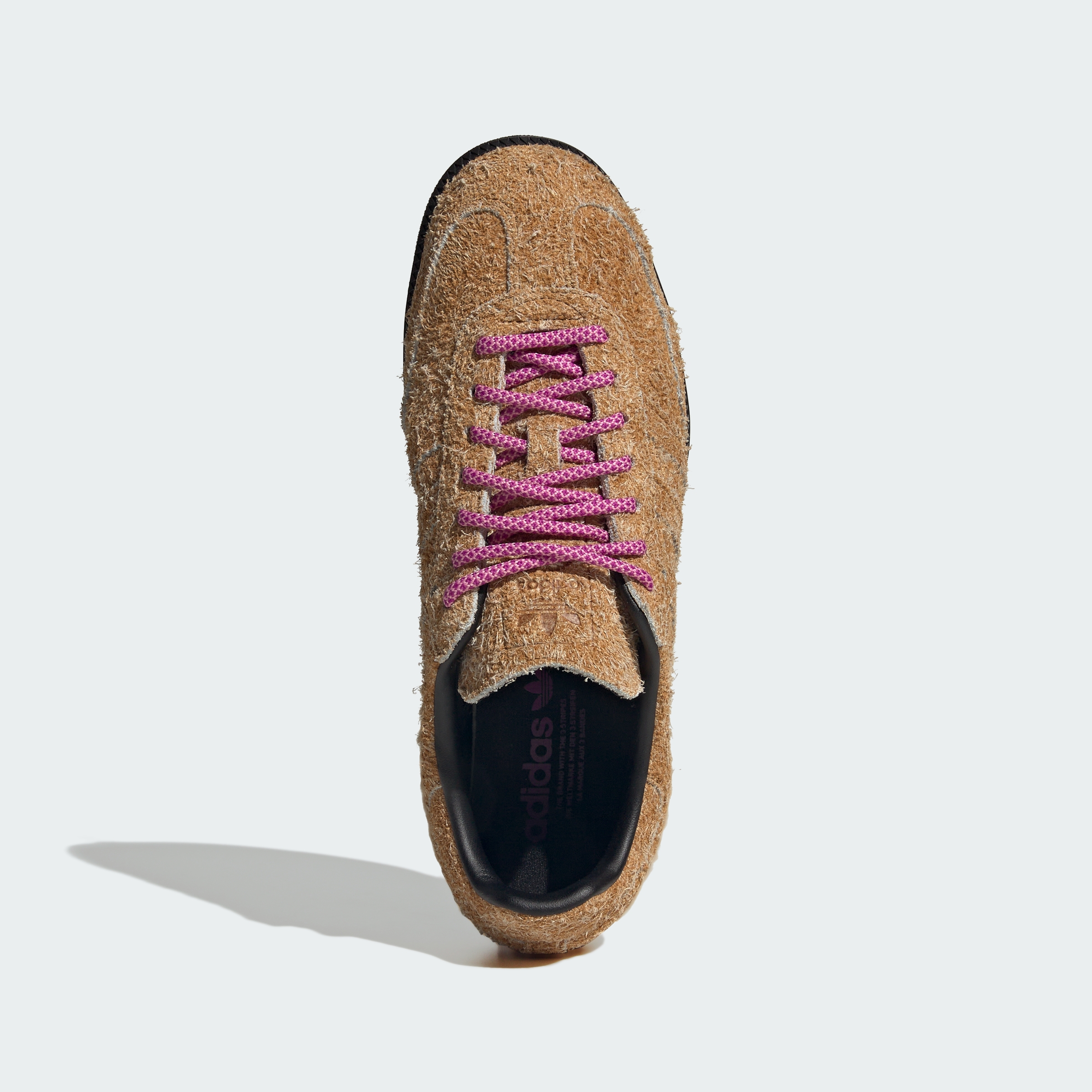 adidas SAMBA OG SHOES - Mesa / Sonic Fuchsia / Core Black - View 2