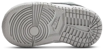Nike Dunk Low 童款 - White/Light Smoke Grey/White - Image 5