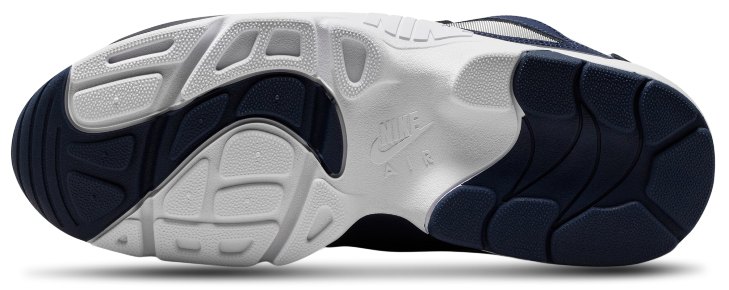 Nike Nike Air Diamond Turf - White/College Navy/Metallic Silver - Image 5