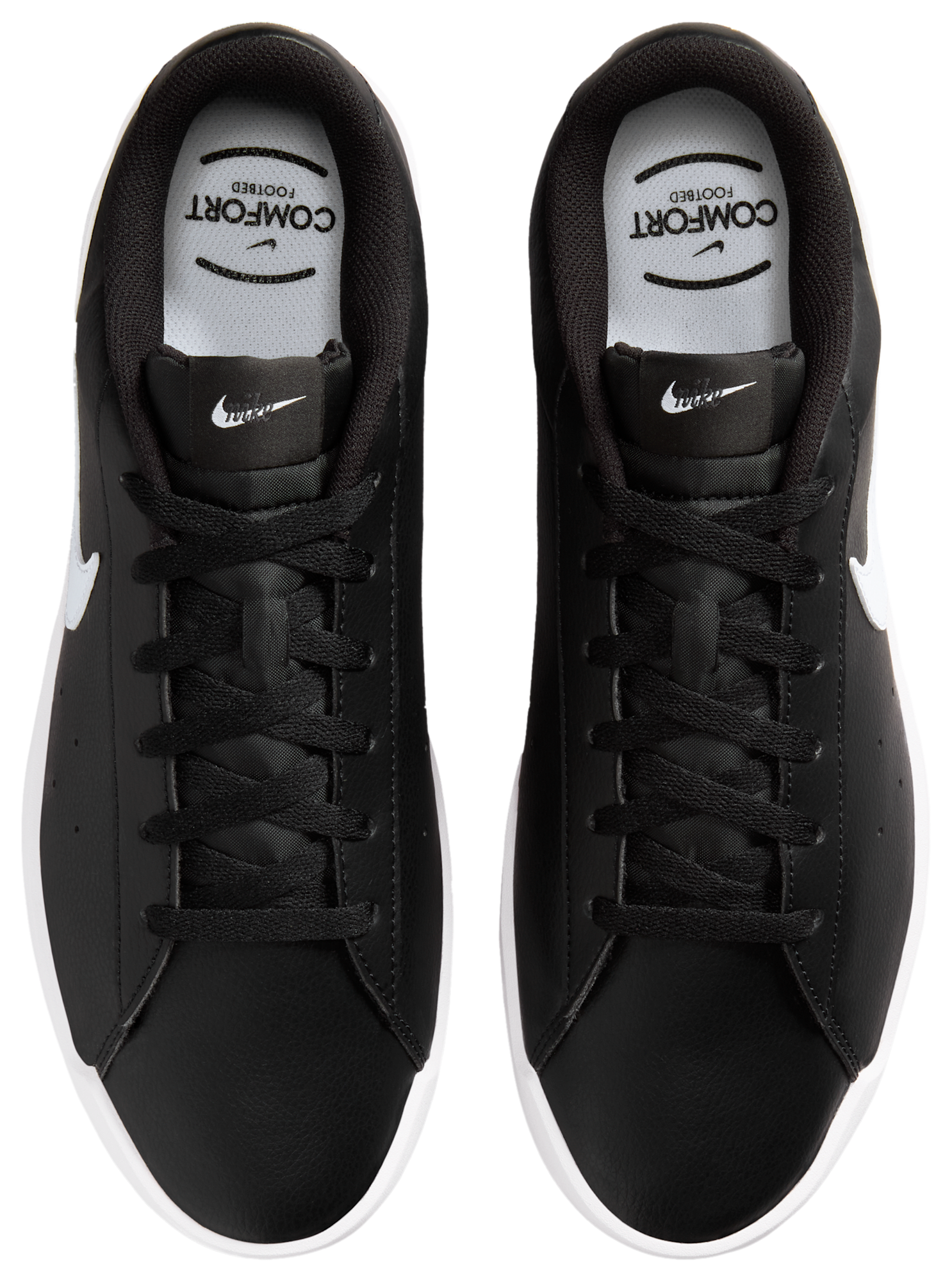 Nike Court Heritage SL - Black/White/White - Image 4