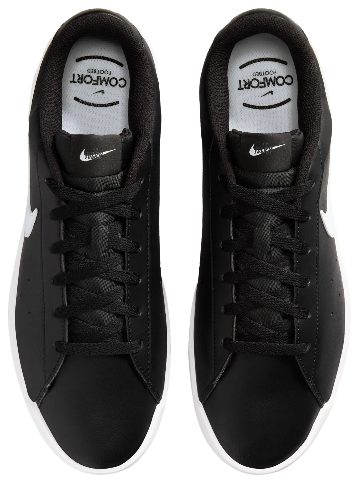 Nike Court Heritage SL - Black/White/White - Image 4