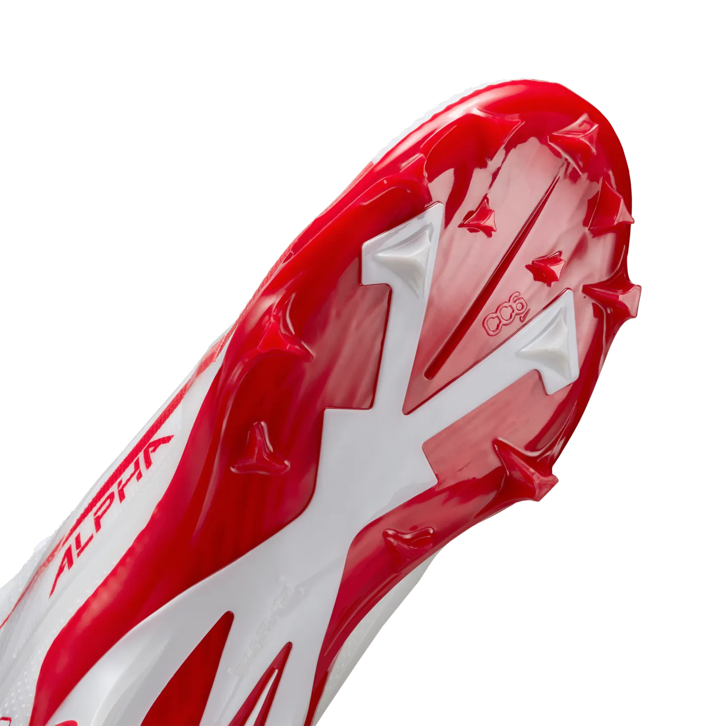 Nike Alpha Menace 4 Elite - Univ Red/White/Univ Red - Image 9