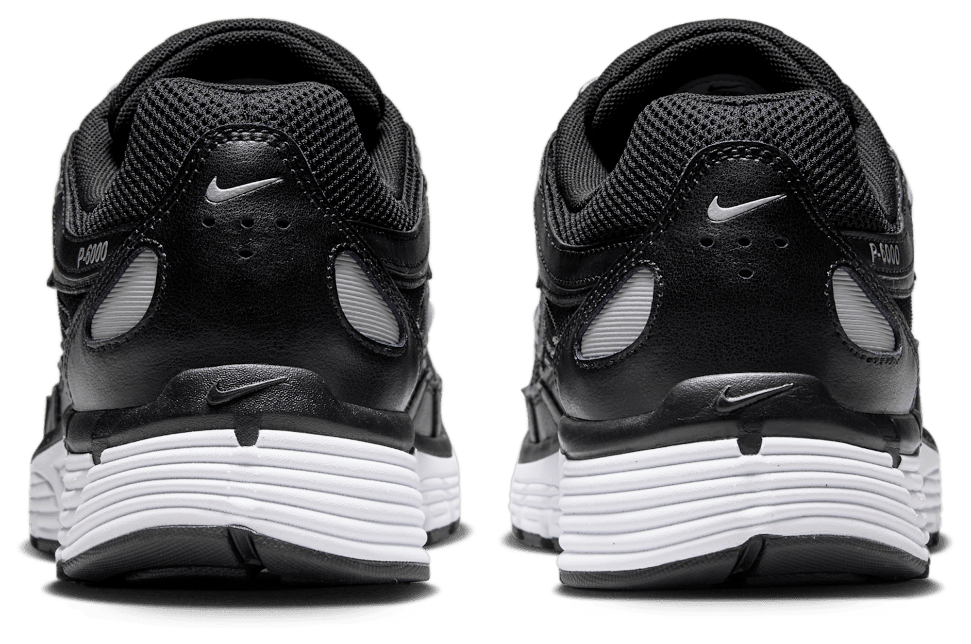 Nike P-6000 - White/Black/Mtlc Silver - Image 3
