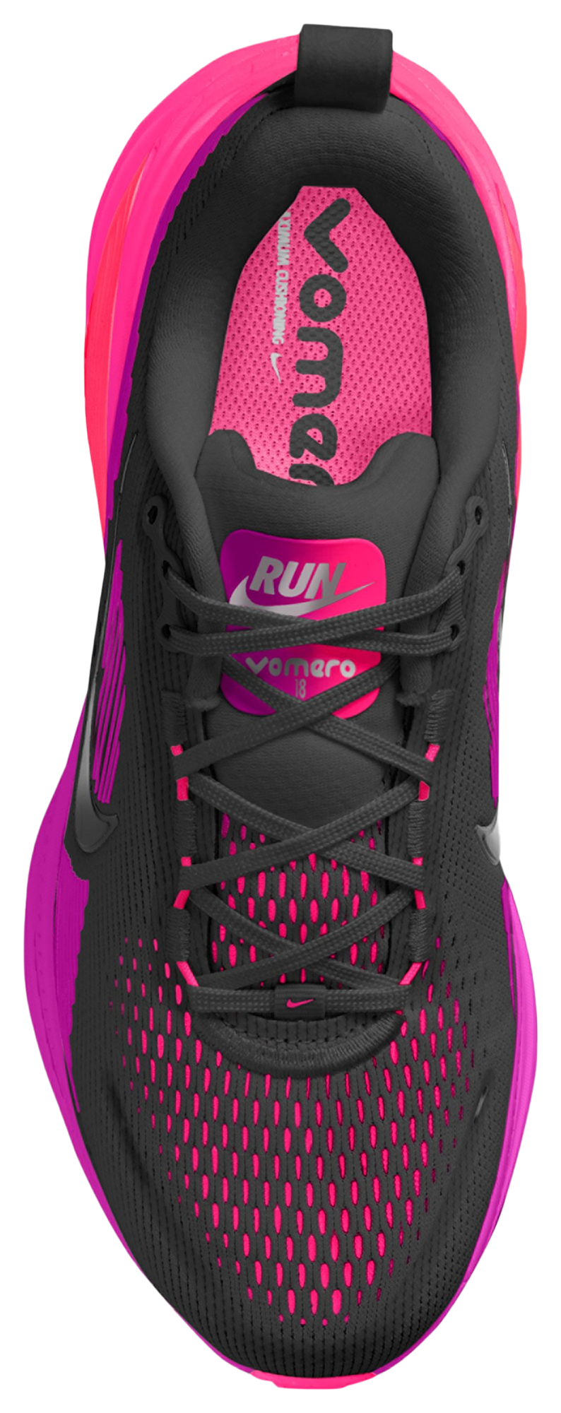 Nike Vomero 18 - Black/Pink - Image 3