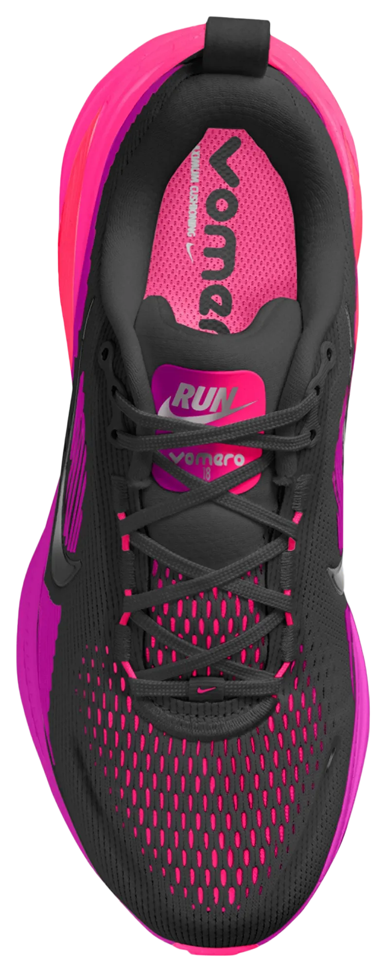 Nike Vomero 18 - Black/Pink - Image 3