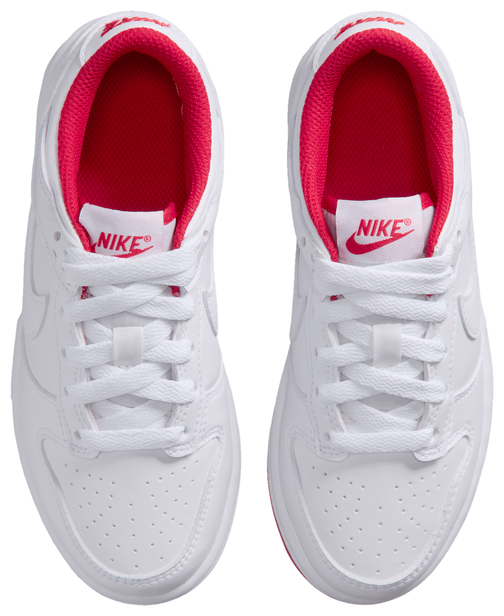 Nike Dunk Low 童款 - Red/White - Image 4
