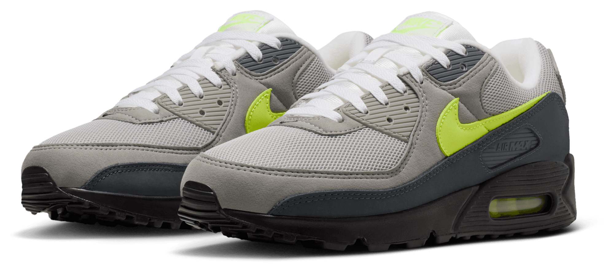 Nike Air Max 90 Prm Reflect - Neon Yellow/Anthracite/Black - Image 6