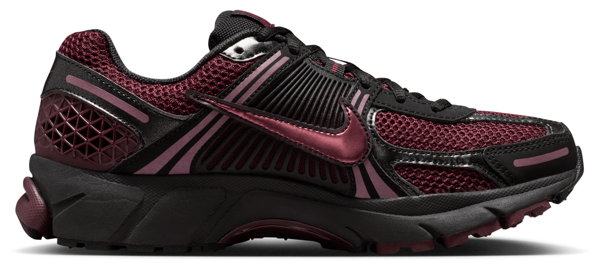 Nike Zoom Vomero 5 - Dark Team Red/Black/Burgundy Crush - Image 1