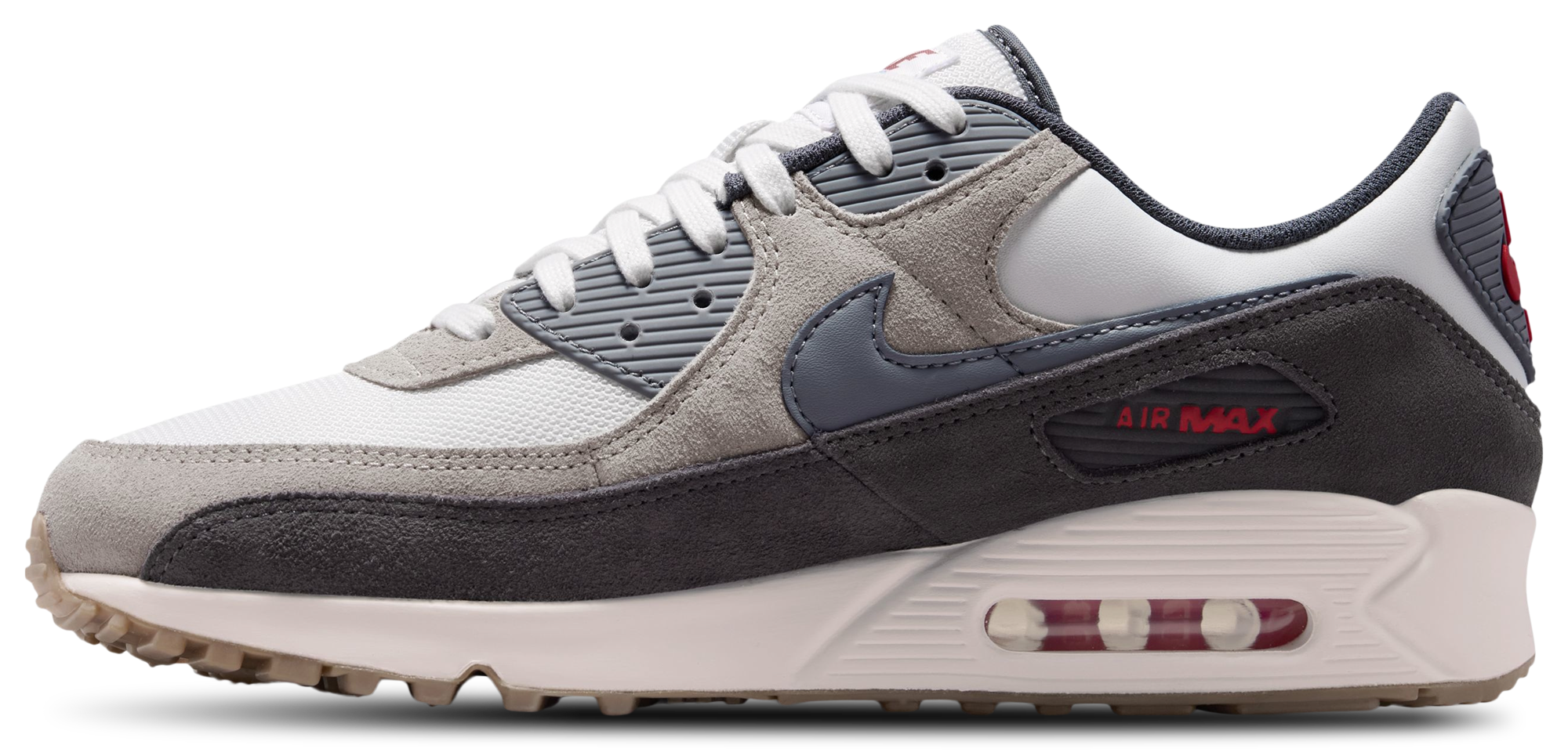 Nike Air Max 90 Premium - College Grey/Summit White/Particle Grey - Image 2