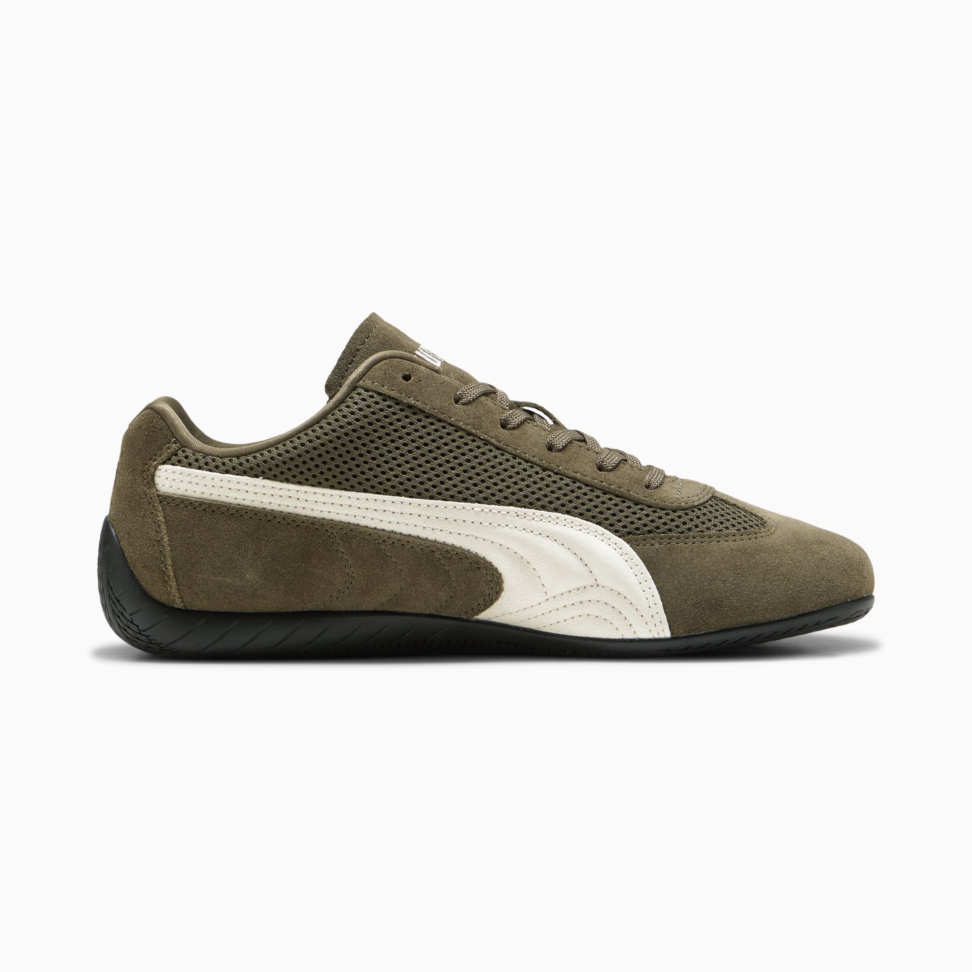 Speedcat Mesh Sneakers - Loden Green-Warm White - 7
