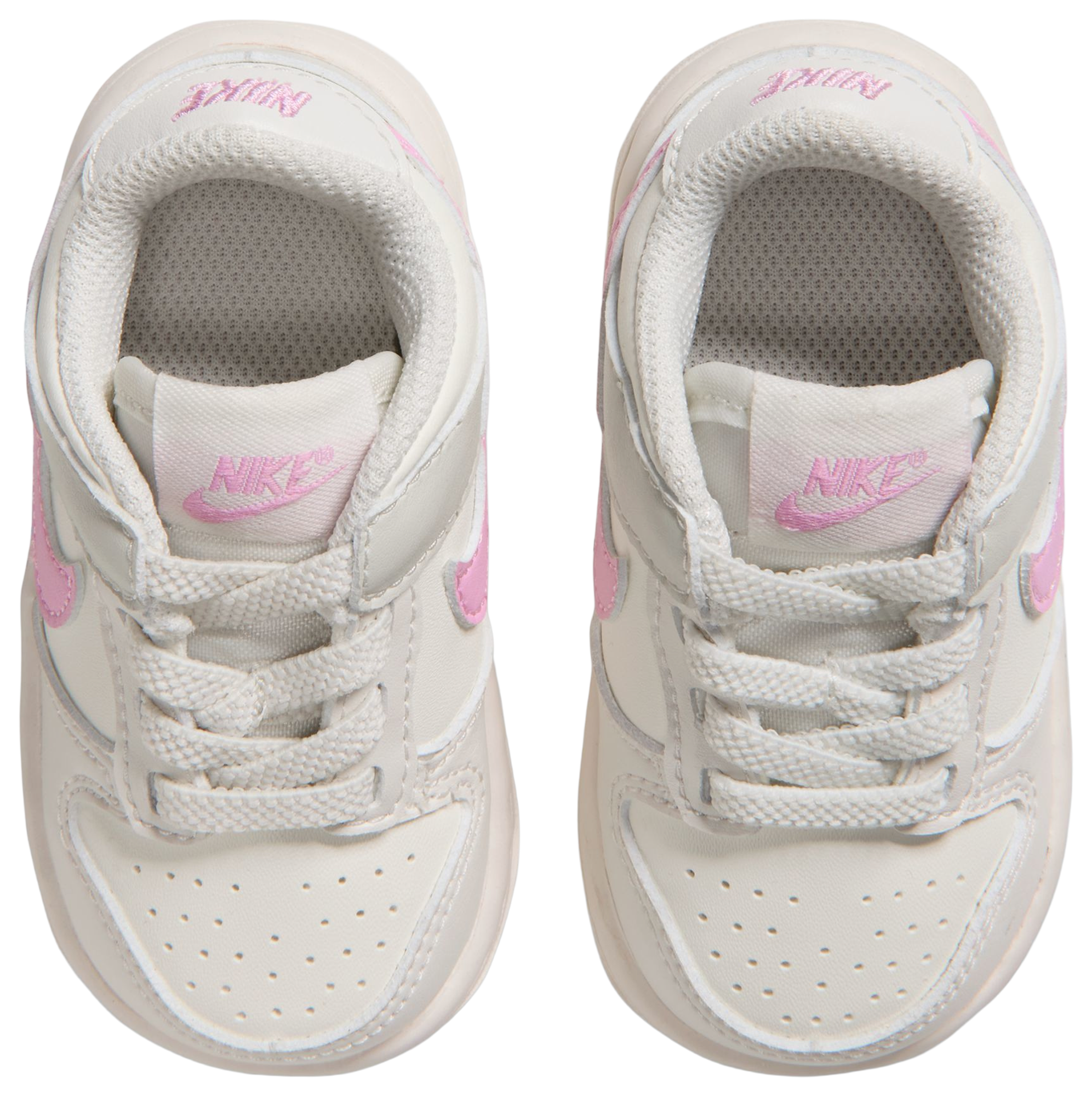 Nike Dunk Low N 童款 - Sail/Pink Rise/Phantom - Image 4