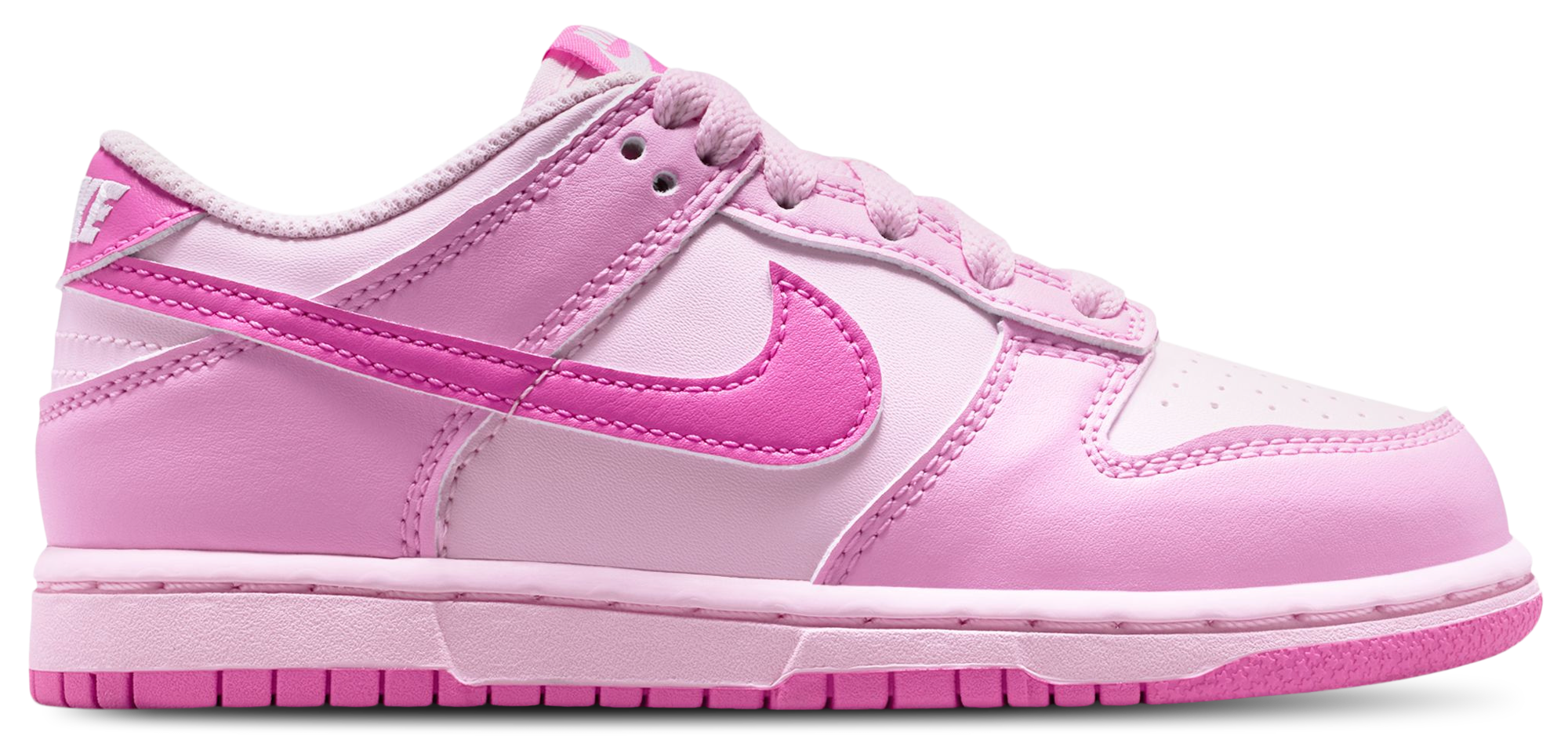 Nike Dunk Low N 童款 - Playful Pink/Pink Rise/Pink Foam - Image 1
