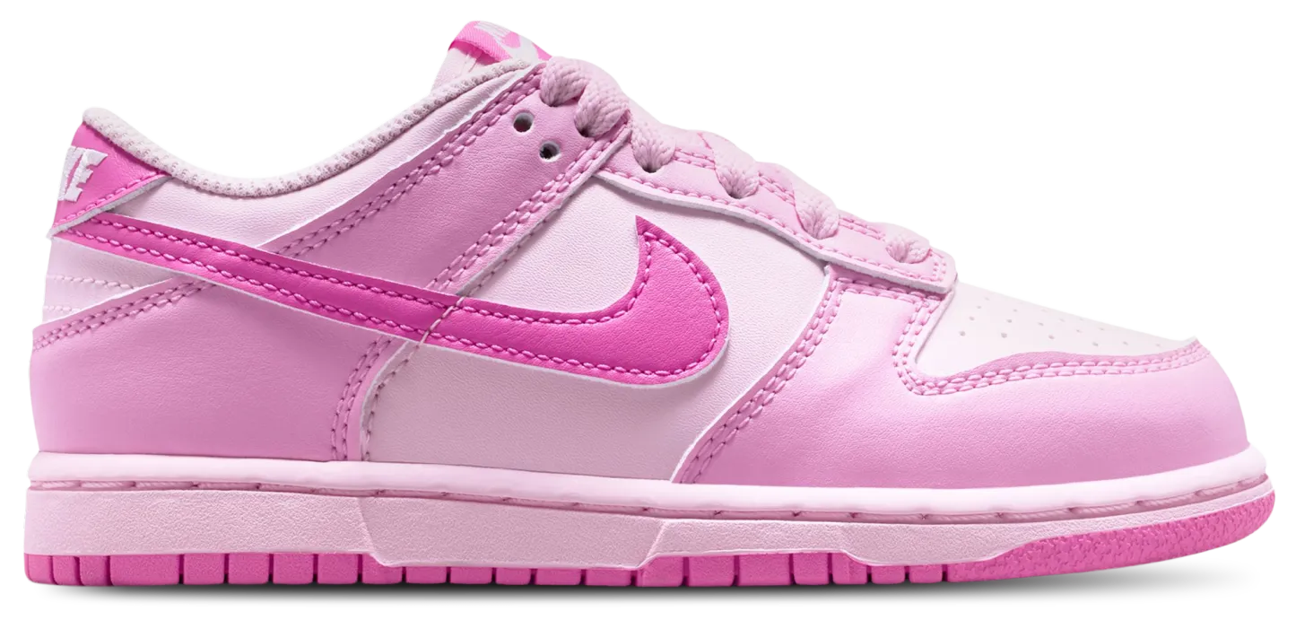 Nike Dunk Low N 童款 - Playful Pink/Pink Rise/Pink Foam - Image 1