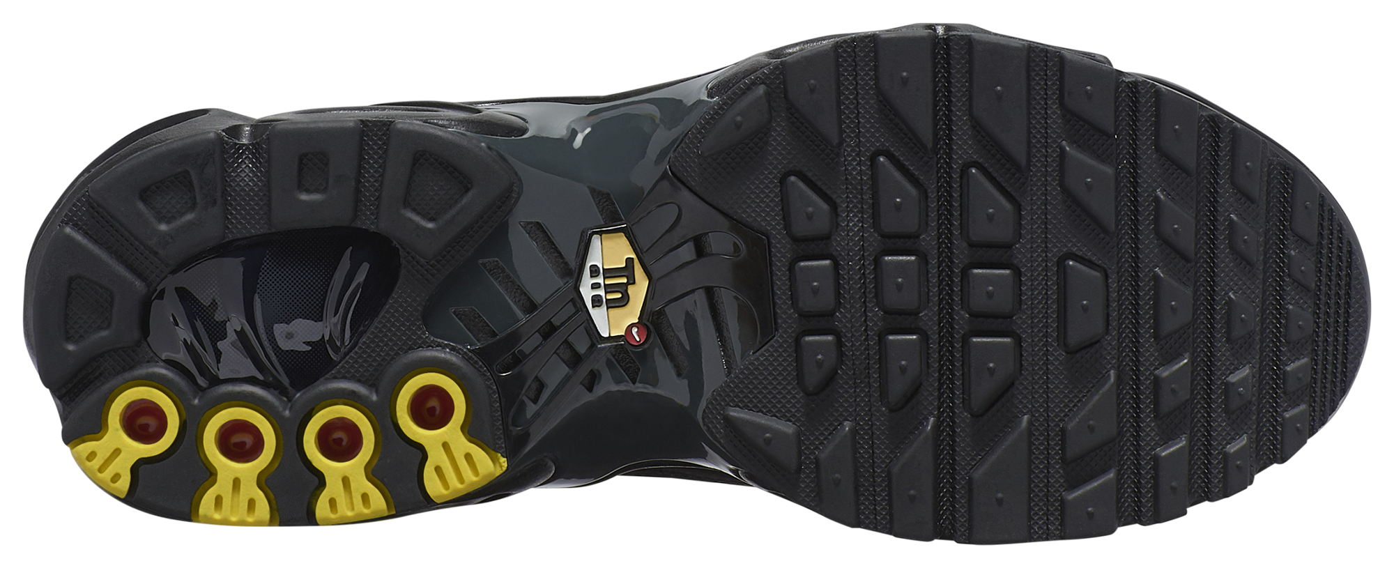 Nike Air Max Plus 童款 - Black/Black/Black - Image 3